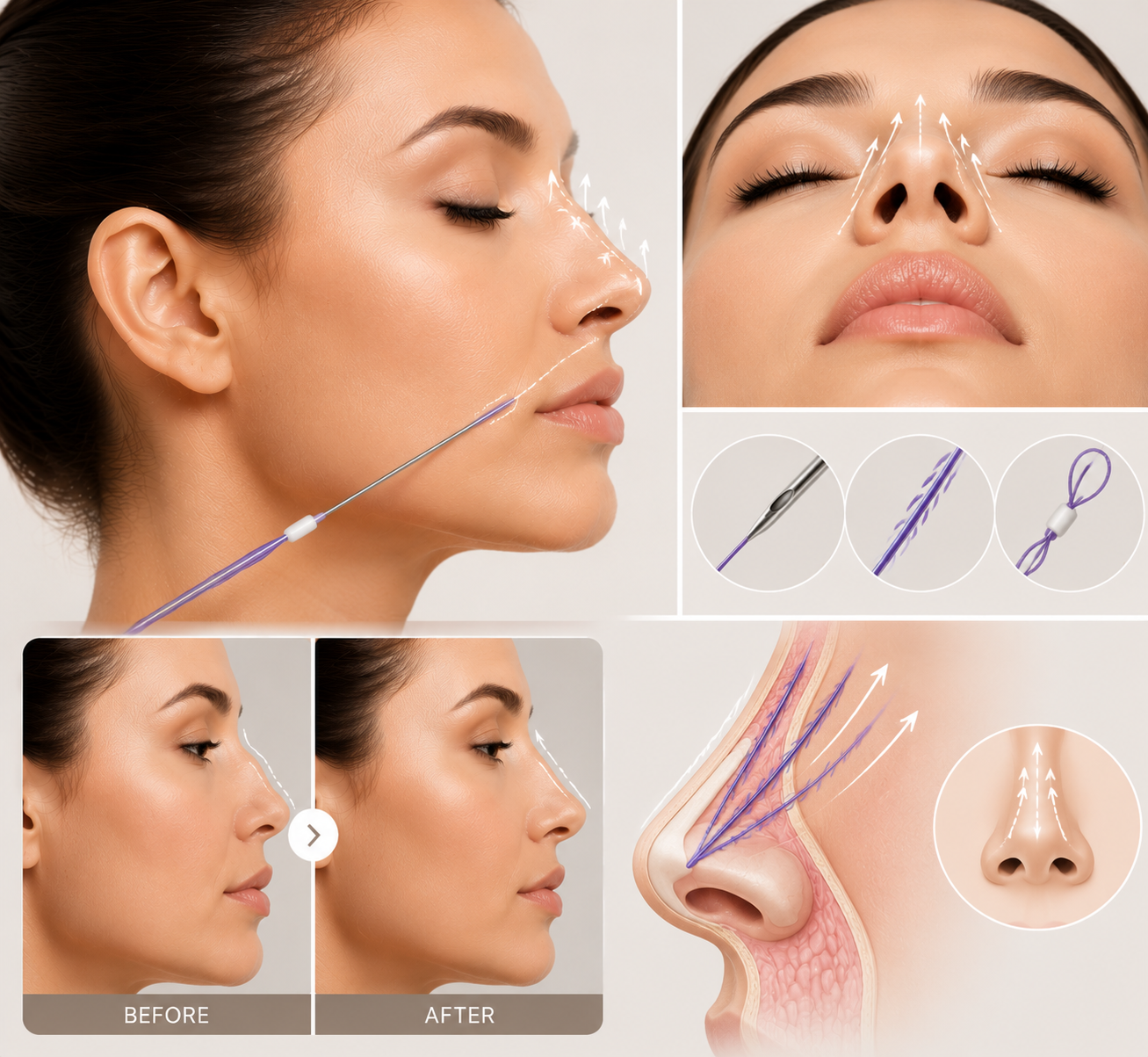 Non-Surgical Nose Lifting
